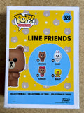 Funko Pop! Animation Flocked Brown #928 Line Friends 2021 Vaulted Exclusive