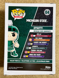 Tom Izzo Signed Michigan State Startans Mascot Sparty Funko Pop! #04 With JSA COA