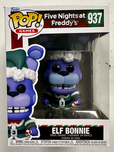 Funko Pop! Games Elf Bonnie The Bunny #937 Five Nights At Freddy’s 2023