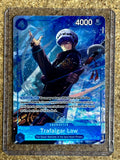 One Piece Card Game Trafalgar Law OP07-047 Alt Art 500 Years in the Future Rare