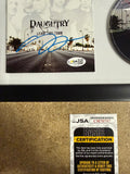 Chris Daughtry Signed “Leave This Town” (2009) CD Booklet With JSA COA