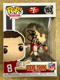 Steve Young Signed Funko Pop! #153 NFL San Francisco QB 2020 With JSA COA