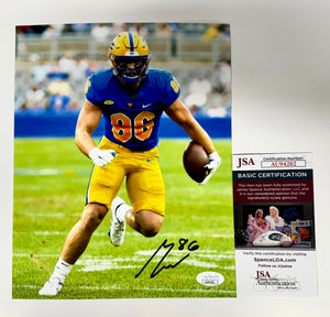 Gavin Bartholomew Signed PITT Pittsburgh Panthers 8x10 Photo With JSA COA