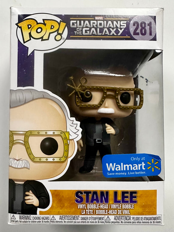Funko Pop! Marvel Stan Lee #281 Guardians Of The Galaxy Walmart 2017 Vaulted Exclusive