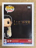 Tom Ellis Signed Lucifer NYCC Fall Con Funko Pop! #1590 Exclusive With JSA COA