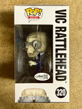 David Ellefson Signed Megadeth Vic Rattlehead Funko Pop! #320 With JSA COA