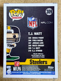 Funko Pop! Football TJ Watt #309 NFL Pittsburgh Steelers 2025 DPOY 2021