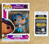 Linda Larkin Signed Princess Jasmine Funko Pop! #1013 Disney Aladdin With JSA COA