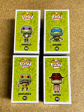 Funko Pop! Movies Leonardo Michelangelo Donatello Raphael TMNT Teenage Mutant Ninja Turtles (1990) Set Of 4