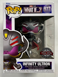 Funko Pop! Metallic Infinity Ultron #977 Marvel Studios What If? 2022 Exclusive