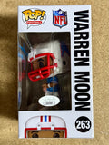 Warren Moon Signed NFL Houston Oilers Funko Pop! #263 With JSA COA