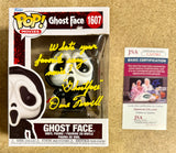 Dane Farwell Signed Ghost Face Scream 2024 Funko Pop! #1607 With JSA COA