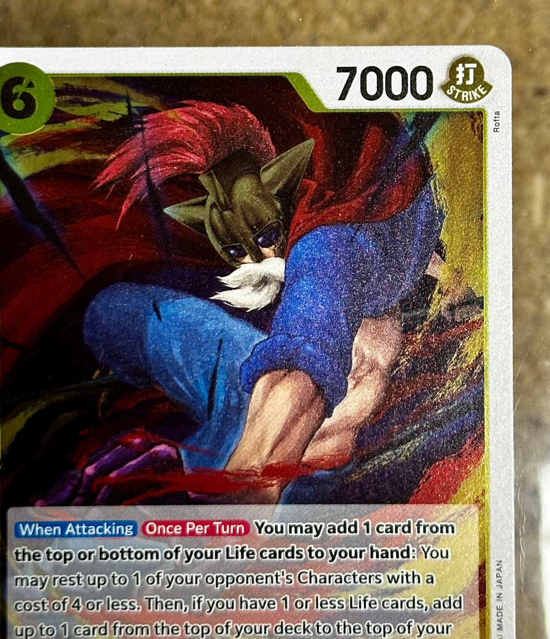 500 years in the future one piece rare cards One Piece Card Game TCG - Lucy OP07-112 - Rare