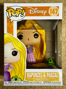 Funko Pop! Disney Princess Rapunzel With Pascal The Chameleon #147 Rapunzel 2021