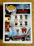 Funko Pop! Marvel Iron Man Mark 43 (Unmasked) #94 Avengers: Age Of Ultron 2015 Vaulted