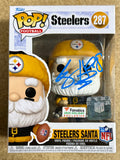 Casey Hampton Signed NFL Pittsburgh Steelers Santa Funko Pop! #287 With JSA COA