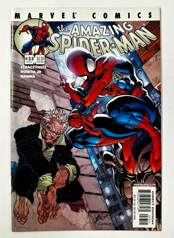 Amazing Spider-Man #474 Vol .2 #33 J Scott Campbell Marvel Comics