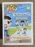 Jon Gries Signed Uncle Rico Napoleon Dynamite Vaulted 2015 Funko Pop! #208 With JSA COA