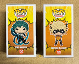 Funko Pop! Animation Izuku Midoriya “Deku” & Bakugo #1347 #1528 My Hero Academia Set Of 2