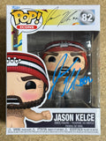 Jason Kelce Signed Funko Pop! (Shirtless) #82 NFL Eagles 2024 With JSA COA