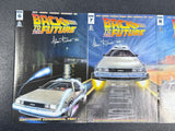 Back To The Future #6 7 8 Signed Adam Riches Vault Collectibles Connecting Exclusive