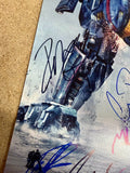 Pacific Rim Cast X12 Signed 11x14 Photo w/ PSA LOA Elba Hunnam Del Toro