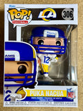 Funko Pop! Football Puka Nacua #306 NFL Los Angeles Rams 2025 BYU Washington State