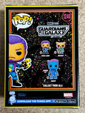 Funko Pop! Marvel Black Light Star-Lord #1240 2023 GOTG Vol. 3 Target Exclusive