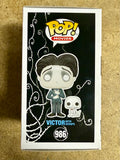 Johnny Depp Signed Corpse Bride Victor With Scraps Funko Pop! #986 With JSA COA