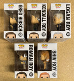 Funko Pop! Television Roman Logan Shiv Kendall & Greg Hirsch Succession Set Of 5