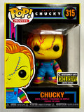 Funko Pop! Movies Black Light Chucky #315 Child’s Play Bride Of 2023 EE Exclusive