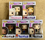 Funko Pop! Rocks Spice Girls Scary Posh Baby Ginger Sporty Set Of 5 #502 503 504 505 506