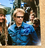 Jerry Bruckheimer Signed 8x10 Producer Legend Hollywood Icon Pirates W/ JSA COA