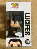 Tom Ellis Signed Lucifer NYCC Fall Con Funko Pop! #1590 Exclusive With JSA COA