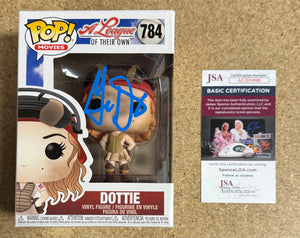 Geena Davis Signed Dottie Funko Pop! #784 A League Of Their Own With JSA COA