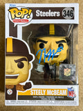 Nick Herbig Signed Pittsburgh Steelers Steely McBeam #346 Funko Pop! JSA COA