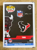 Rapper Paul Wall Signed Houston Texans Mascot Toro Funko Pop! #364 With JSA COA