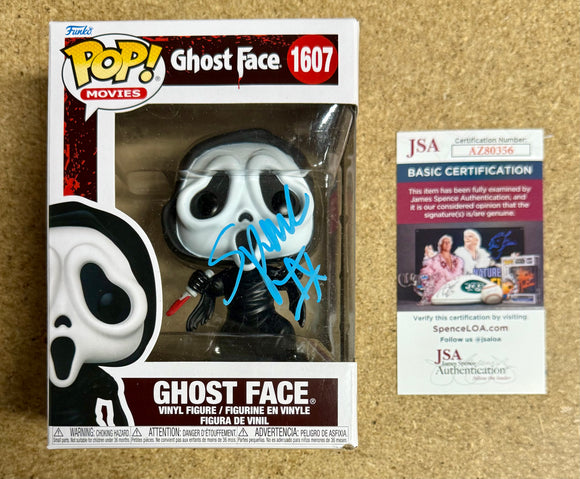 Spencer Charnas Signed Ghost Face Ice IX Kills Funko Pop! #1607 With JSA COA