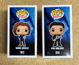 Funko Pop! Television Dana Scully & Fox Mulder #1613 #1614 The X Files Set Of 2