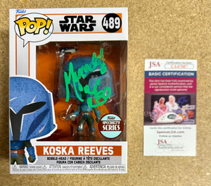 Mercedes Varnado Signed Star Wars Koska Reeves Funko Pop! #489 With JSA COA