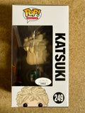 Clifford Chapin Signed My Hero Academia Katsuki Bakugo Funko Pop! #249 JSA COA
