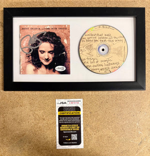 Singer Patty Griffin Signed “Living With Ghosts” (1996) CD Booklet With JSA COA