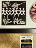 Three Days Grace Complete Band Signed “One-X” (2006) CD Booklet JSA COA