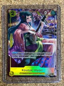 One Piece TCG Kouzuki Hiyori OP06-106 Alt Art Wings of The Captain English SR