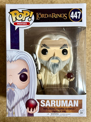 Funko Pop! Movies Saruman The White #447 Lord Of The Rings 2017 Vaulted