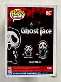 Skeet Ulrich Signed Ghost Face Scream 2024 Funko Pop! #1607 With JSA COA