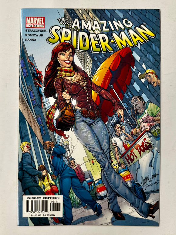 AMAZING SPIDERMAN #51 #492 Scott Campbell Mary Jane Cover 1st app DIGGER
