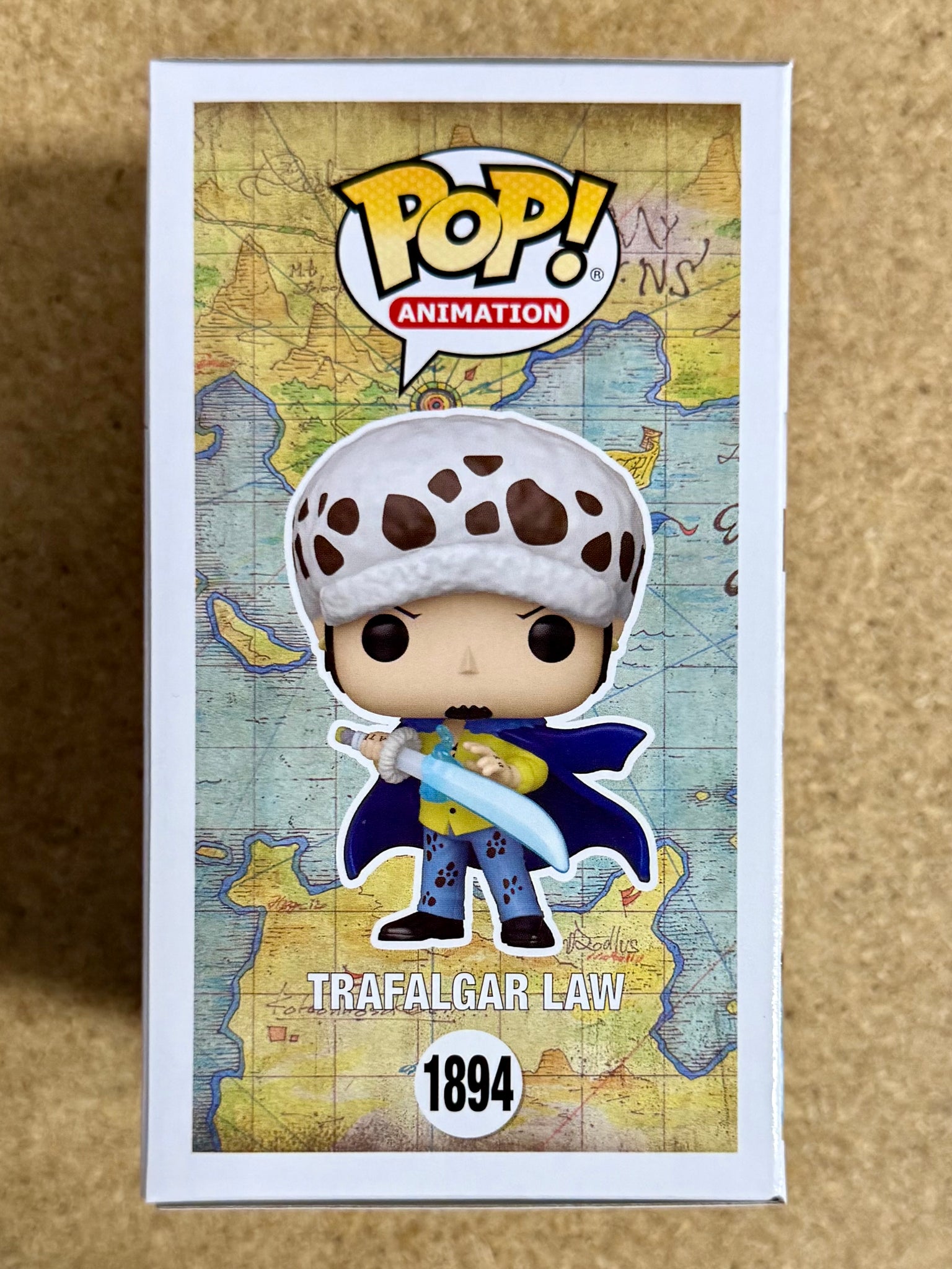 Animation 1894 Funko Pop! Animation Trafalgar Law With Kikoku (Anesthesia) #1894 One ...