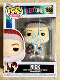 JK Simmons Signed Red One “Nick” Christmas Funko Pop #1686 With JSA COA