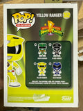 Funko Pop! Television Yellow Power Ranger #362 Saber Tooth Tiger 2016 Vaulted